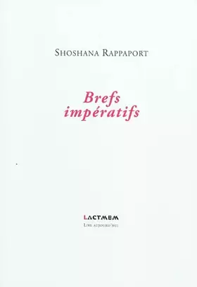 Couverture du produit · Brefs impératifs