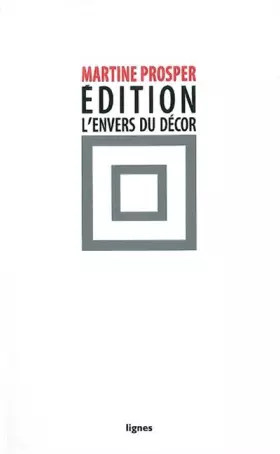 Couverture du produit · Édition : l'envers du décor