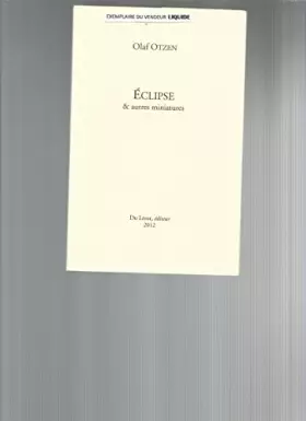Couverture du produit · OTZEN Olaf, Eclipse & autres miniatures