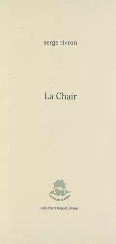 Couverture du produit · La chair