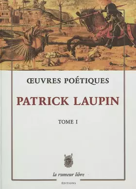 Couverture du produit · Oeuvres poétiques : Tome 1