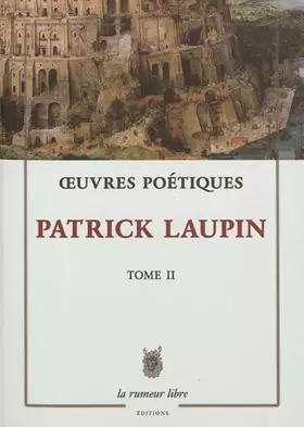 Couverture du produit · Oeuvres poétiques : Tome 2