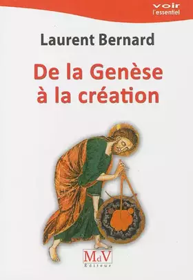 Couverture du produit · De la génèse à la création