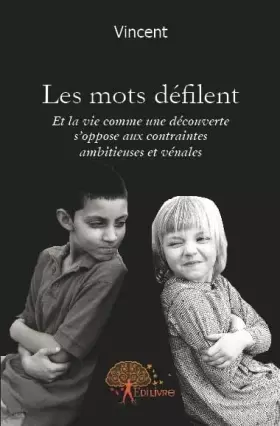 Couverture du produit · Les mots défilent