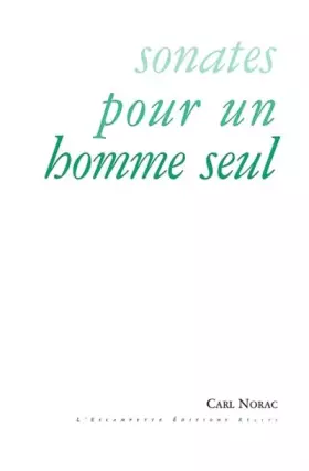 Couverture du produit · Sonates pour un homme seul