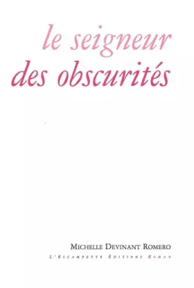 Couverture du produit · Le seigneur des obscurités