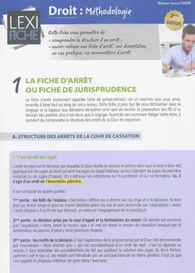 Couverture du produit · Droit - Méthodologie