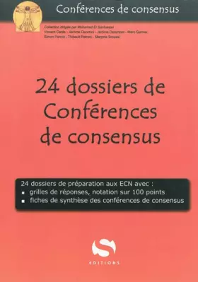 Couverture du produit · 24 dossiers de conférences de consensus