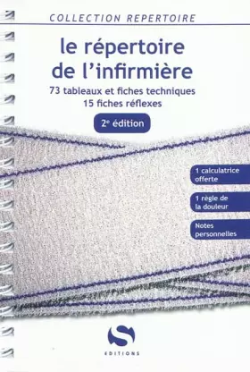 Couverture du produit · Le répertoire de l'infirmière