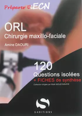 Couverture du produit · ORL - maxillo faciale