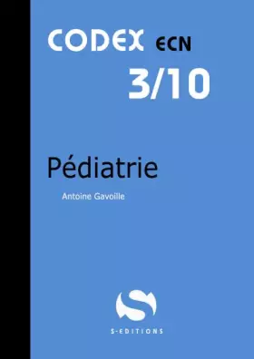 Couverture du produit · Codex ECN 3/10 Pédiatrie