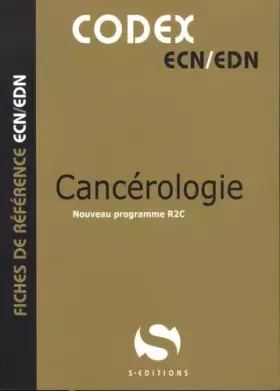 Couverture du produit · Codex cancérologie