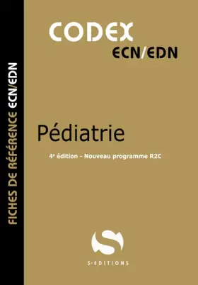Couverture du produit · Codex pédiatrie: Fiches de référence ECN / EDN