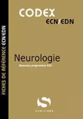Couverture du produit · Codex neurologie