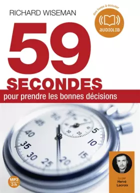 Couverture du produit · 59 secondes pour prendre les bonnes décisions