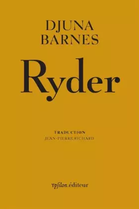 Couverture du produit · Ryder