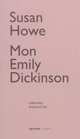 Couverture du produit · Mon Emily Dickinson
