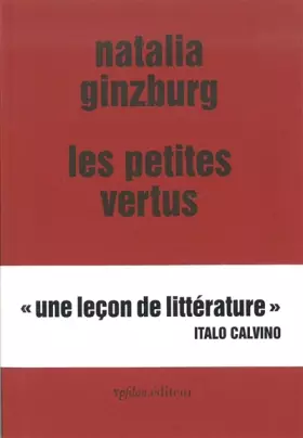Couverture du produit · Les petites vertus
