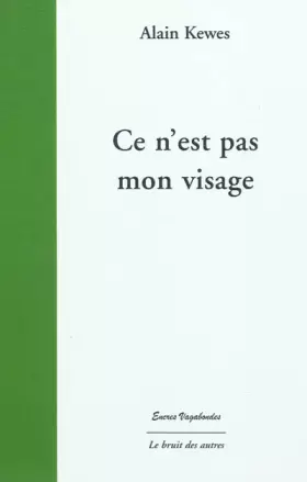 Couverture du produit · Ce n'est pas mon visage