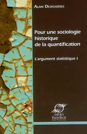 Couverture du produit · Pour une sociologie historique de la quantification