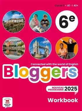 Couverture du produit · Bloggers 6e Programme 2025 - Workbook