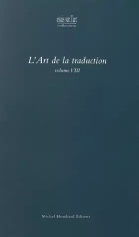 Couverture du produit · LArt de la traduction