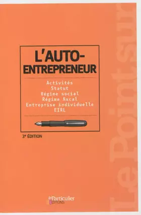 Couverture du produit · L'auto-entrepreneur