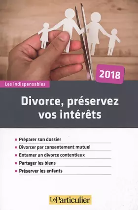 Couverture du produit · Divorce, préservez vos intérêts