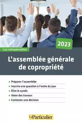 Couverture du produit · L'Assemblée générale de copropriété