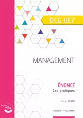 Couverture du produit · Management DCG 7: Enoncé