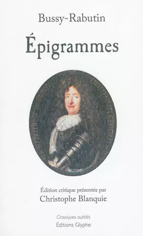 Couverture du produit · Epigrammes
