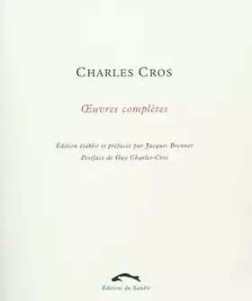 Couverture du produit · uvres complètes