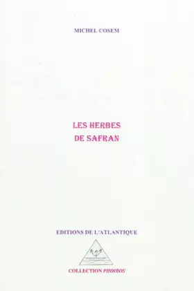 Couverture du produit · Les herbes de safran