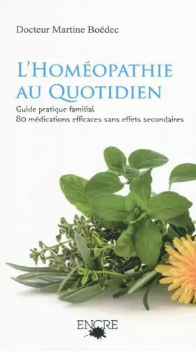 Couverture du produit · L'homéopathie au quotidien