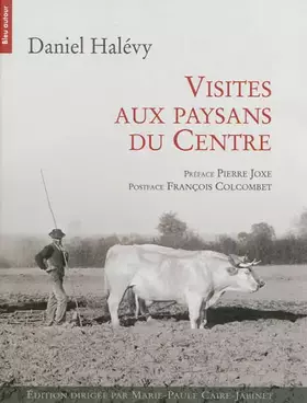 Couverture du produit · Visites aux paysans du Centre (1907-1934)