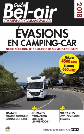 Couverture du produit · Guide Bel-air Evasions en camping-car 2018