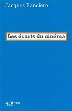 Couverture du produit · Les écarts du cinéma