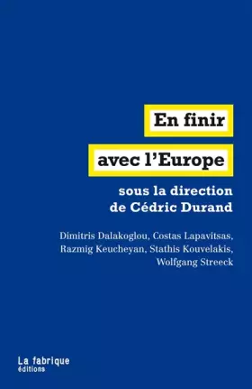 Couverture du produit · En finir avec l'Europe