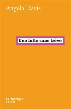 Couverture du produit · Une lutte sans trêve