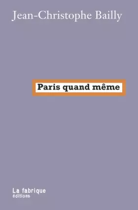 Couverture du produit · Paris quand même