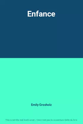 Couverture du produit · Enfance