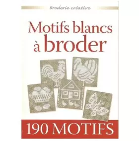 Couverture du produit · Motifs blancs à broder