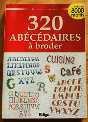 Couverture du produit · 320 abécédaires à broder