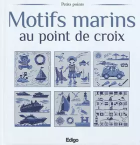 Couverture du produit · Motifs marins au point de croix