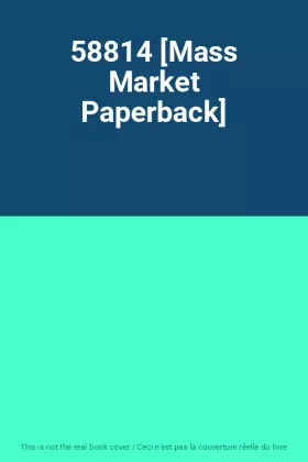 Couverture du produit · 58814 [Mass Market Paperback]