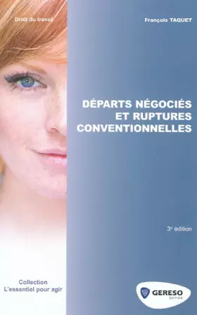 Couverture du produit · Départs négociés et ruptures conventionnelles