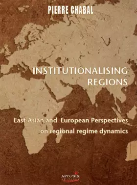 Couverture du produit · Institutionalising Regions