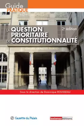 Couverture du produit · La question prioritaire de constitutionnalité