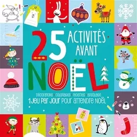 Couverture du produit · 25 activités avant Noël