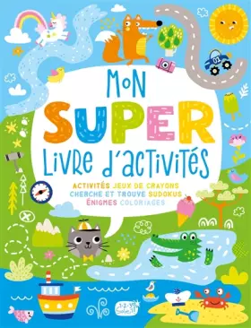 Couverture du produit · Mon super livre d'activités